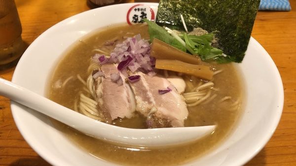 「煮干しラーメン」@中華そば 座座の写真