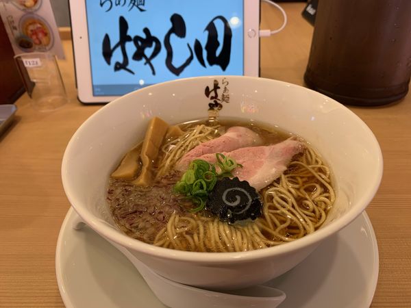 「のどぐろそば」@らぁ麺 はやし田 松戸主水店の写真