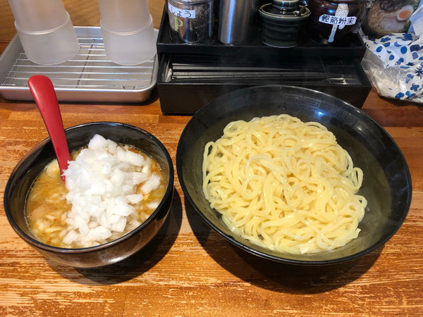 「醤油つけめん780円」@HERO KINGの写真