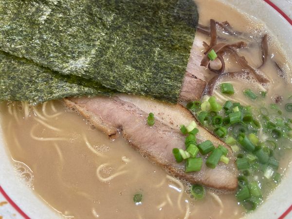 「ラーメン＋替え玉」@麺場 絆1048の写真