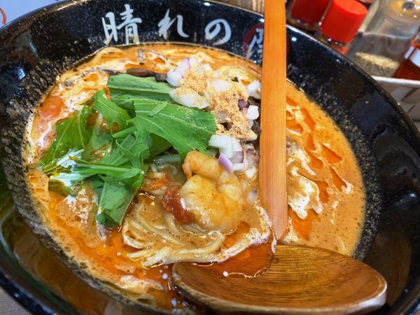 「アメリケーヌ担々麺」@二代目麺酒場 晴れの陽の写真