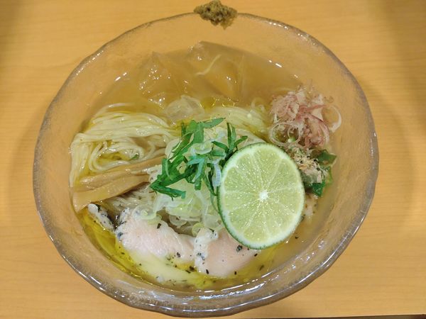 「（夏季限定）冷やし塩らーめん　９８０円」@麺処 富士松の写真