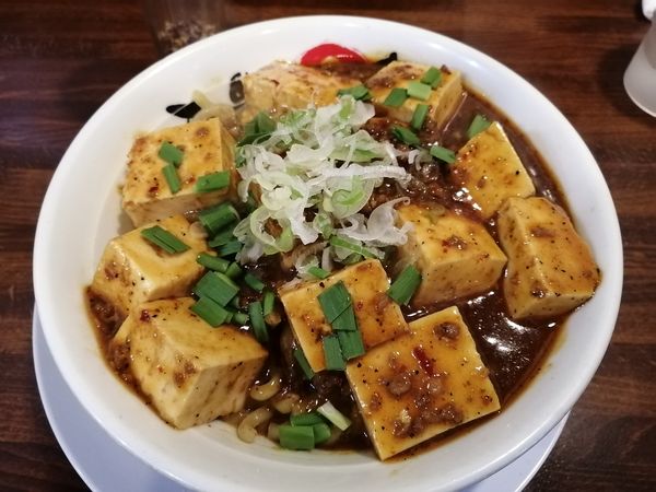 「男気麻婆（カレー味、大盛）」@まるはち 春日井店の写真