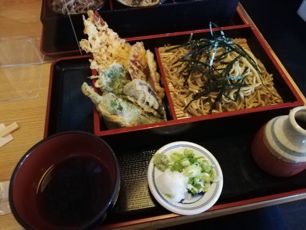 「ダッタン天ざる 1,100円」@三千乃家 そば店の写真