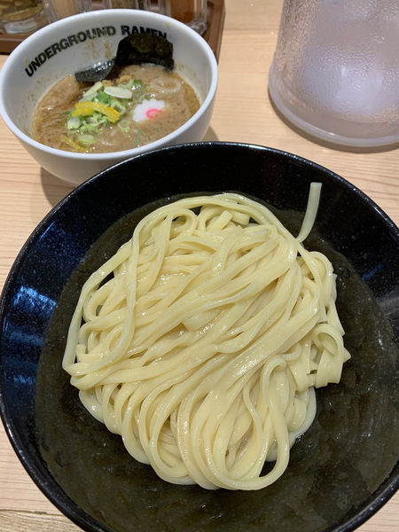 「つけ麺 880円」@頑者 UNDERGROUND RAMEN 川越駅店の写真