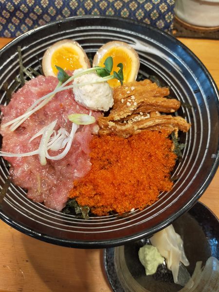「ちらし麺竹」@鮮魚鶏出汁麺 沢むらの写真