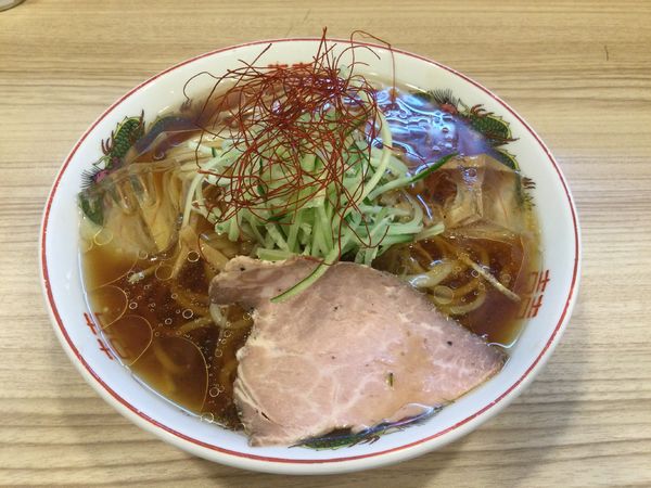 「【夏季限定】冷やしラーメン(¥900)」@くじら食堂bazar 三鷹店の写真