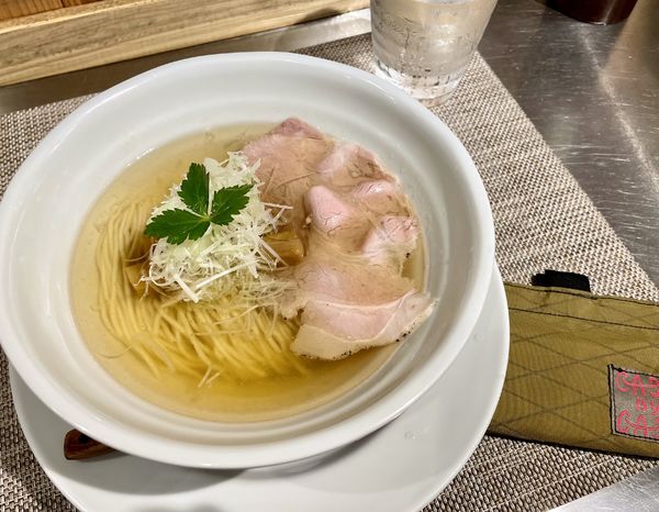 「塩そば並」@成城青果の写真