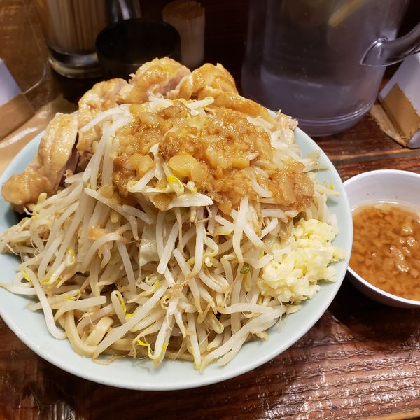 「小ラーメン＋豚マシマシ＋アブラ」@立川マシマシの写真