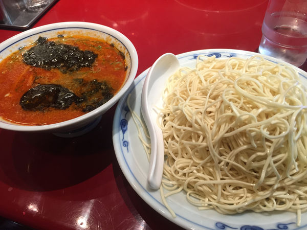 「辛つけ」@らあめん英 本店の写真