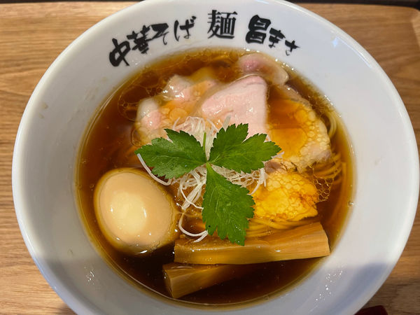 「味玉醤油そば」@煮干し中華そば 昌まさの写真