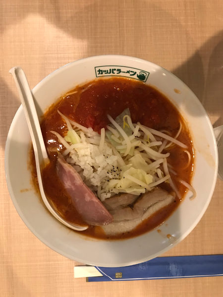 「とまとらーめん 800円」@らーめん カッパハウスの写真