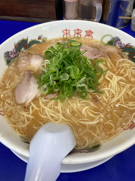 「こってりラーメン大盛」@来来亭 一宮浅野店の写真