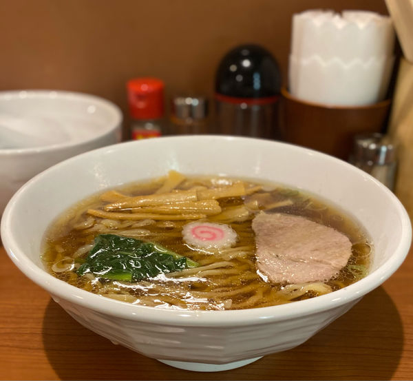 「らーめん750円」@らーめん うち田の写真