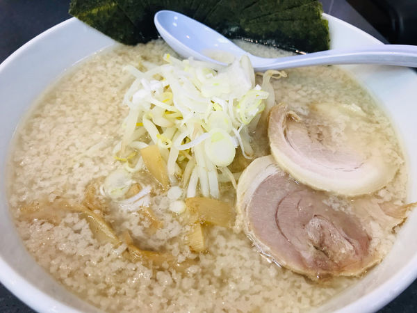 「ハッスル塩ラーメン のり サービスランチ」@ハッスルラーメンホンマ 亀戸本店の写真