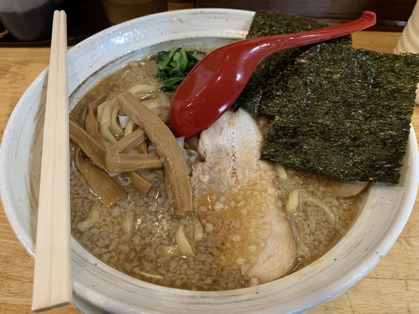 「燕三条らーめん（並）830円」@パワー軒の写真