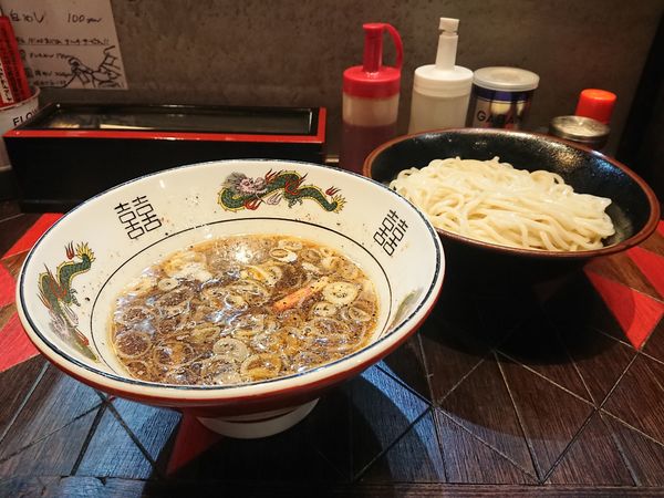 「つけめん(中盛)」@オールドラーメンショップ 逆流の写真