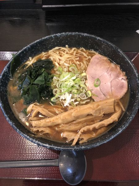 「醤油メンマラーメン」@麺屋 稀水の写真