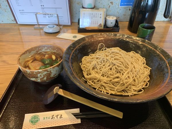 「鴨つけ3枚」@生そば あずま 松戸店の写真