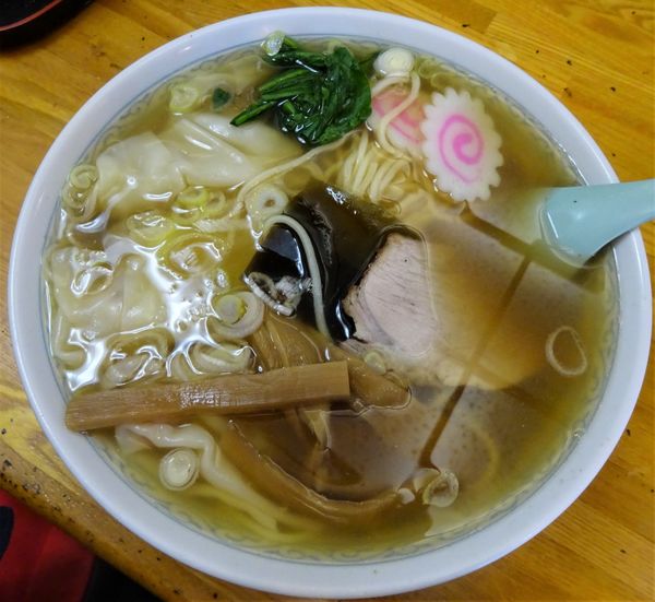 「ワンタン麺(610円)」@中華ソバ 坂本の写真