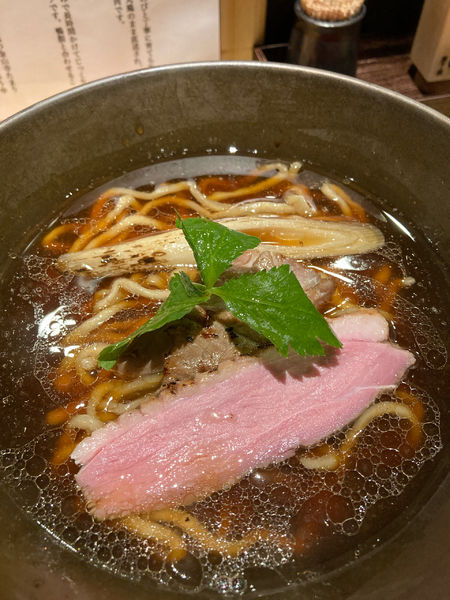 「鴨中華そば」@鴨中華そば 楓の写真