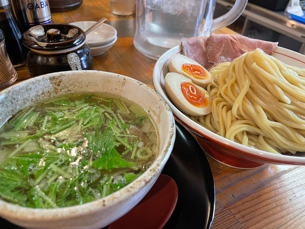 「金の塩つけ麺 スペシャル」@中村商店 高槻本店の写真