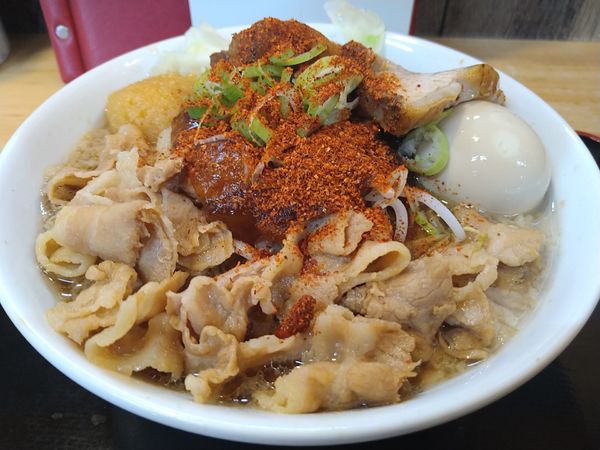 「特製紅の豚(¥1050)」@らーめん 八幡屋の写真