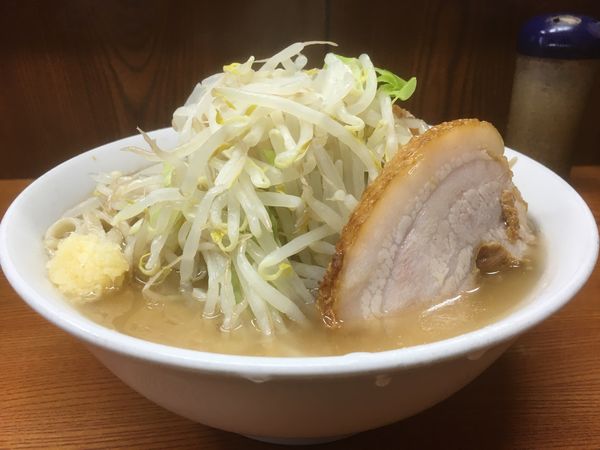 「小（ﾆﾝﾆｸｽｸﾅﾒ）」@ラーメン二郎 亀戸店の写真