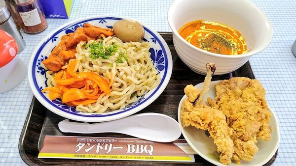 「ウルトラバターチキンつけ麺(200g)」@アジアンコンフォート東京の写真