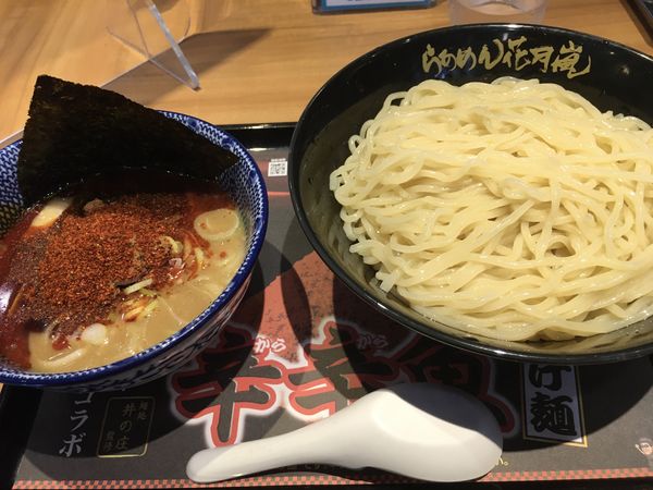「辛辛魚つけ麺」@らあめん花月嵐 武蔵中原店の写真