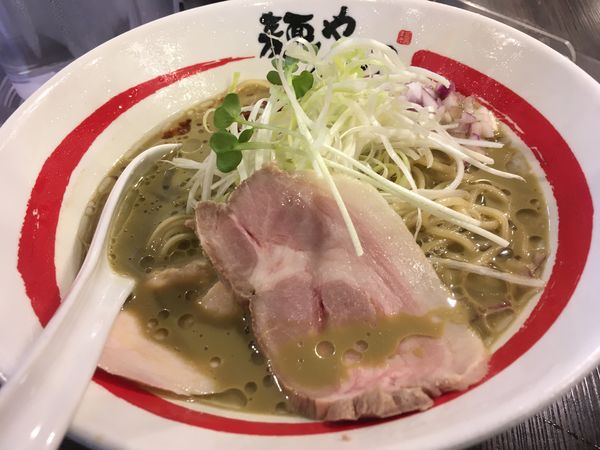 「冷やし濃厚牡蠣そば」@麺や でこの写真