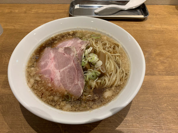 「豚そば850円+チャーシュー1枚追加100円」@ブーランジェリー ルージュ ロワイヤルの写真