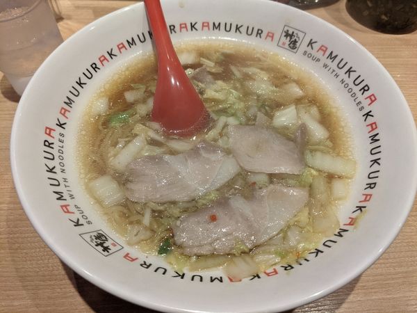 「おいしいラーメン750円」@どうとんぼり神座 新宿店の写真