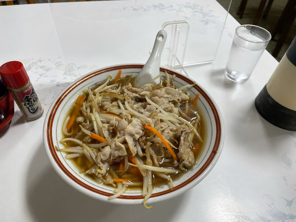 「肉そば 850円」@万福の写真