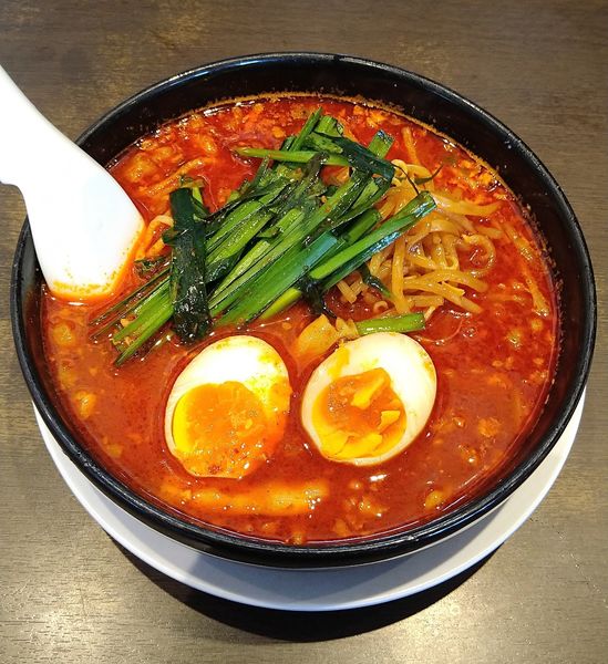 「旨辛麺 (4辛) 880円」@来来亭 東海店の写真