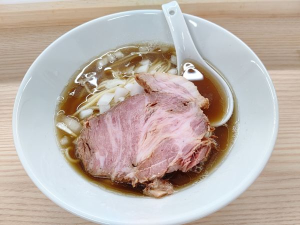 「オケアノスデ(並盛・170g)850円」@煮干しラーメン ゼクウの写真