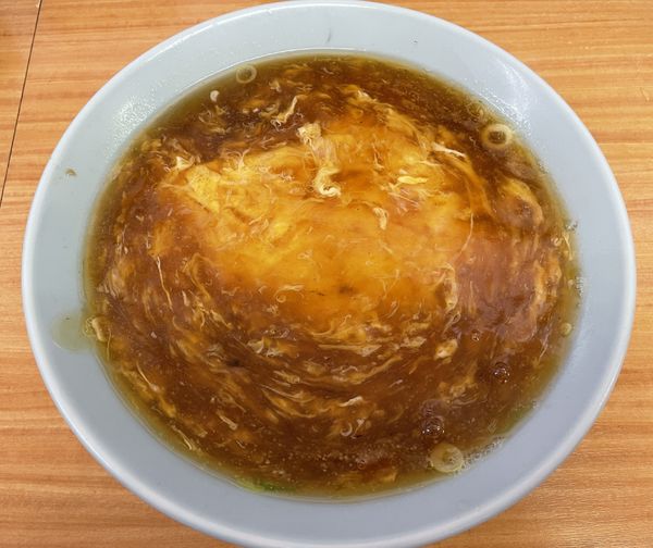 「天津麺800円+炒飯700円」@香蘭の写真