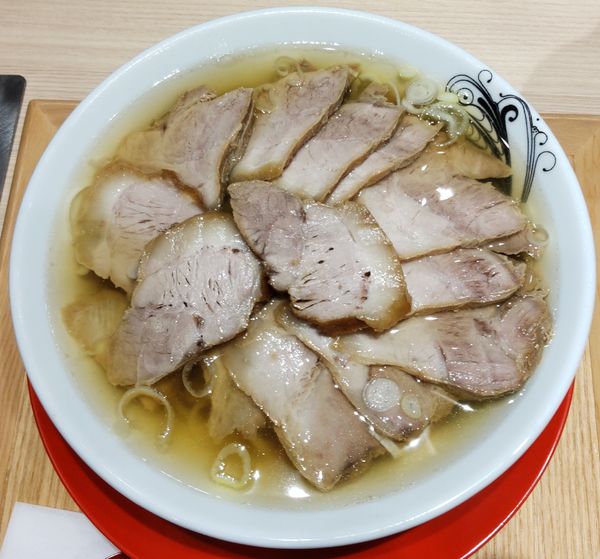 「肉そば1270円」@七彩飯店の写真