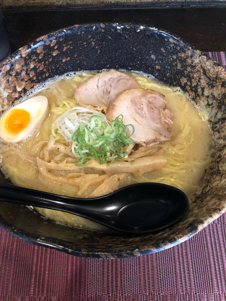 「鶏白湯ラーメン（塩）」@我羅奢の写真