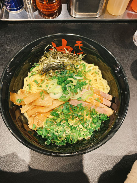 「油そば 大盛り」@東京油組総本店 上野組の写真