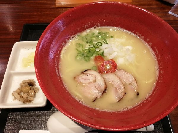 「鶏煮干しらぁめん　塩　850円」@麺や いま村の写真