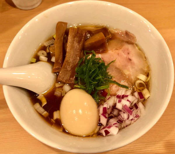 「特製煮干しそば」@麺亭しま田の写真