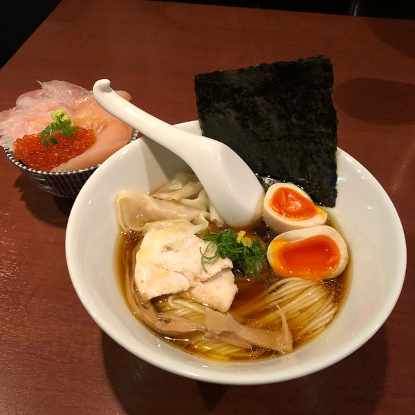 「【期間限定】青森シャモロック特製鶏そば」@酒肴場 屯の写真