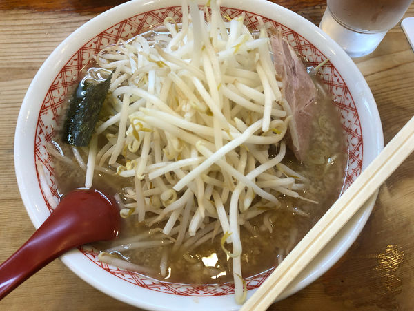 「中華そば＋もやしトッピング　850円」@阿佐谷ホープ軒の写真