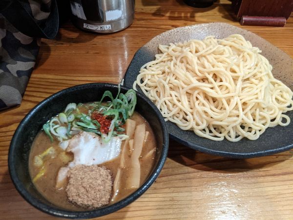「濃厚魚介つけ麺 820円 特盛(700g)」@つけ麺 本丸 栄店の写真