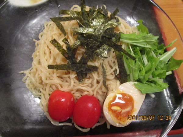 「冷しつけ麵大盛 850円」@美華の写真