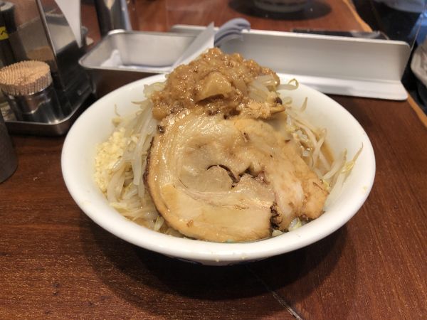 「雷そば並」@ラーメン 雷 東京本丸店の写真