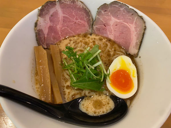 「冷製新中華そば」@麺人 ばろむ庵の写真