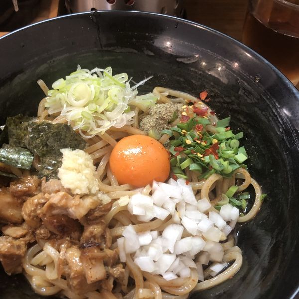 「まぜそば」@麺処 はいからの写真