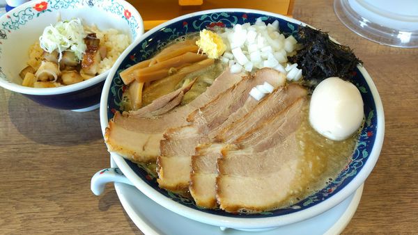 「特製ニボガッツ(塩)」@凌駕IDEA 長野店の写真